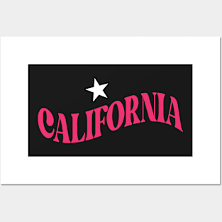 CALIFORNIA Posters and Art